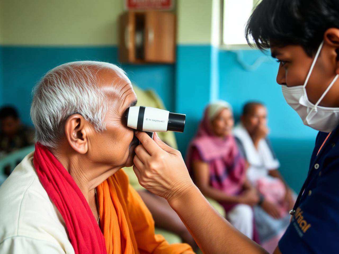 ENT check-up camps — field photograph