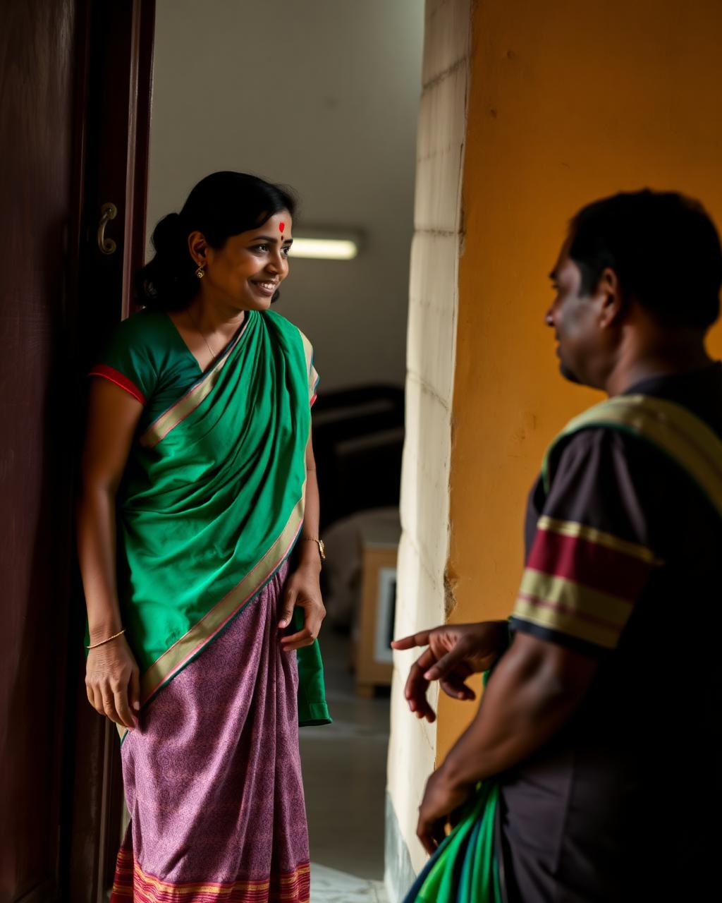 Photograph of the team coordinating field work